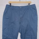 BLANK NYC Dark Navy Blue Flat Front High Waisted Ankle Length Pants size 31 Photo 1