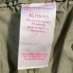 No Boundaries  Womens Relaxed Fit Cargo Pants Mid Rise Stretch Green XL 15 17 Photo 6