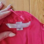 Victoria's Secret Victoria’s Secret Bright Red Silk Robe Photo 5