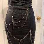 Bebe | black body-con dress with chain Photo 3