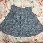 Rails Addison Blue Mini Garden Ditsy Floral Smocked Waist Tiered Mini Skirt Sz M Photo 3