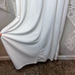 Candalite Womens Lace Maxi Dress White Belt Fairycore Romantic Bridal NEW Medium Photo 14