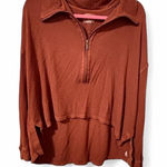FP Movement Raglan Pullover size M Brown Size M Photo 0
