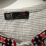 ZARA  TRF Embroidered Boho Tunic/Dress with Tassels Size XS Photo 2