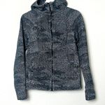 Lululemon Full Zip Floral Print Cotton Fleece Hoodie Photo 4