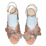 Loeffler Randall NEW NIB Camellia Beauty Pleated Bow Heels Photo 2