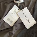 Ganni NWT Gaani  Dot Mesh Wrap Dress 36EU (S) Black Photo 9