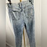 Hudson Jeans Hudson Holly Straight Jeans Womens 29 Distressed Light Acid Wash Zip Fly Photo 5