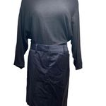 J.Crew  Women’s Navy Blue Wool Pinstripe Pencil Skirt Size 2 Photo 9