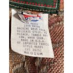 Vintage 90s Willowbend Floral Tapestry Vest Brown Rust Green Western Medium Photo 5