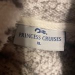 Princess Cruises Sherpa Pullover Hooded Sweatshirt Size XL Holiday Winter Cozy Gray Photo 5
