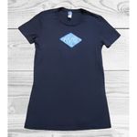 The Mountain Telluride Run Colorado Women T Shirt Medium Petite Black Top Running Photo 0