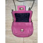 Juicy Couture JUICY‎ COUTURE Hot BARBIE Pink Leather Crossbody  Shoulder Bag Gold Chain Photo 1