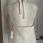 Anthropologie Wendy Wurtzburger and Marcella Volini for Anthro Crochet Halter Sweater Tank Photo 9