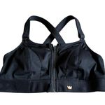 Shefit Ultimate Sports Bra Zip Front 2 Luxe Black Rose Gold Adjustable Size undefined Photo 0