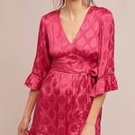 Maeve  Christine Belted Red Dress 6 holiday party special occasion Christmas‎ Photo 0