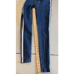 ZARA  Skinny Jeans Womens 23" Trafaluc Striped Preppy Coastal Travel Concert Photo 3