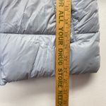 Old Navy  Womens Puffer Vest Size XS Gray Fleece Lined Full Zip Outdoor Fall Photo 7