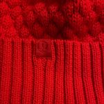 Lululemon athletica Red Knit Pom-Pom Hat Photo 1