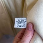 Marvin Richards Ivory 100% Pure Wool Trench Coat Topstitched Classic Maxi Size 6 Photo 10