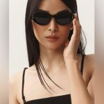 Anthropologie NWT | Pilcro Hourglass Sparkly Sweater Tank Black | S Photo 4