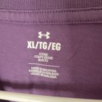 Under Armour PURPLE Boxy Cut Short Sleeve Crop Tee Women's Size XL Photo 5