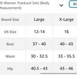 Knit Pant Set Blue Size XL Photo 3