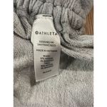 Athleta  gray long sleeve shirt with ruched sides size medium Photo 7