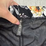 Torrid  Black Floral Swim Shorts - Size 4 (26) Photo 2