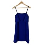 Elizabeth and James NWT Heather Mini Dress Womens 2 Blue Feminine Cocktail Photo 2