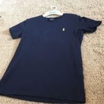 Ralph Lauren Women’s size small navy / yellow top Photo 5