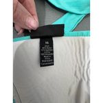 Mudd Teal‎ Swimsuit top with tropical print bottoms size Large  beach pool summer Photo 4
