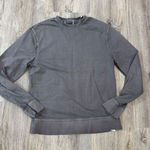 BLDWN Haring Pewter Crewneck Long Sleeve Sweatshirt Women's Size Medium Gray Photo 0