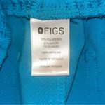 FIGS M Yola Scrub Aqua Blue Cargo Pants PO Color 1773 Green Size M Photo 8