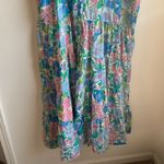 J.Crew Beachwear Cotton Voile Tiered Maxi Dress in Fairy Floral (Sz XXL) Photo 4