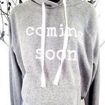 Isabel Motherhood Coming Soon Hoodie size medium Gray Photo 0