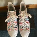 Converse Chuck Taylor All Star High 'Zigzag' Sneakers | White | Women's Photo 2