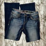 Cello Womens Sz 9 Low Rise Flair Jeans YW-10583 90s Y2K Bling Blue Denim Jeans Photo 1