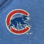 Majestic  Threads Women's Chicago Cubs Javier Baez V-Neck T-Shirt Photo 1