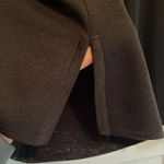 Thom Smith Atelier XXI Black Pant Stretch Wide Leg Side Zip Medium Photo 7