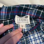 LA Hearts Plaid Envelope Skort Photo 6