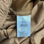 Hedge neutral cargo joggers medium pants unisex windbreaker material drawstring Tan Photo 15