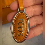 Tod's Orange Slouchy Leather Shoulder Bag Photo 2
