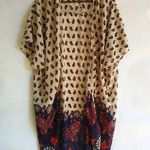 Live 4 Truth  L Creme Red Blue Boho Duster Photo 0