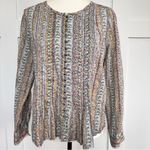 Anthropologie  Maeve Gelise Button Blouse Top Photo 3