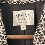Armani Collezioni  Alpaca & Wool Boucle Tweed Houndstooth Blazer Size 10 US 46 Photo 3