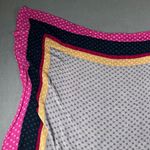 Banana Republic Factory Viscose Box Scarf 36" x 42" Soft Multicolor Scarf Pink Photo 4