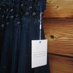 Mac Duggal  11152 Womens Floral Applique A-Line Evening Gown Photo 14