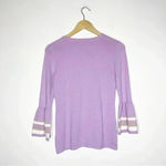 Lilly Pulitzer Purple Callee Bell Sleeve Sweater Size XS Photo 5