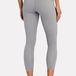 We Wore What  Lace Up Leggings Gray High Waisted Ankle Revolve Athleisure Large NWT Photo 4